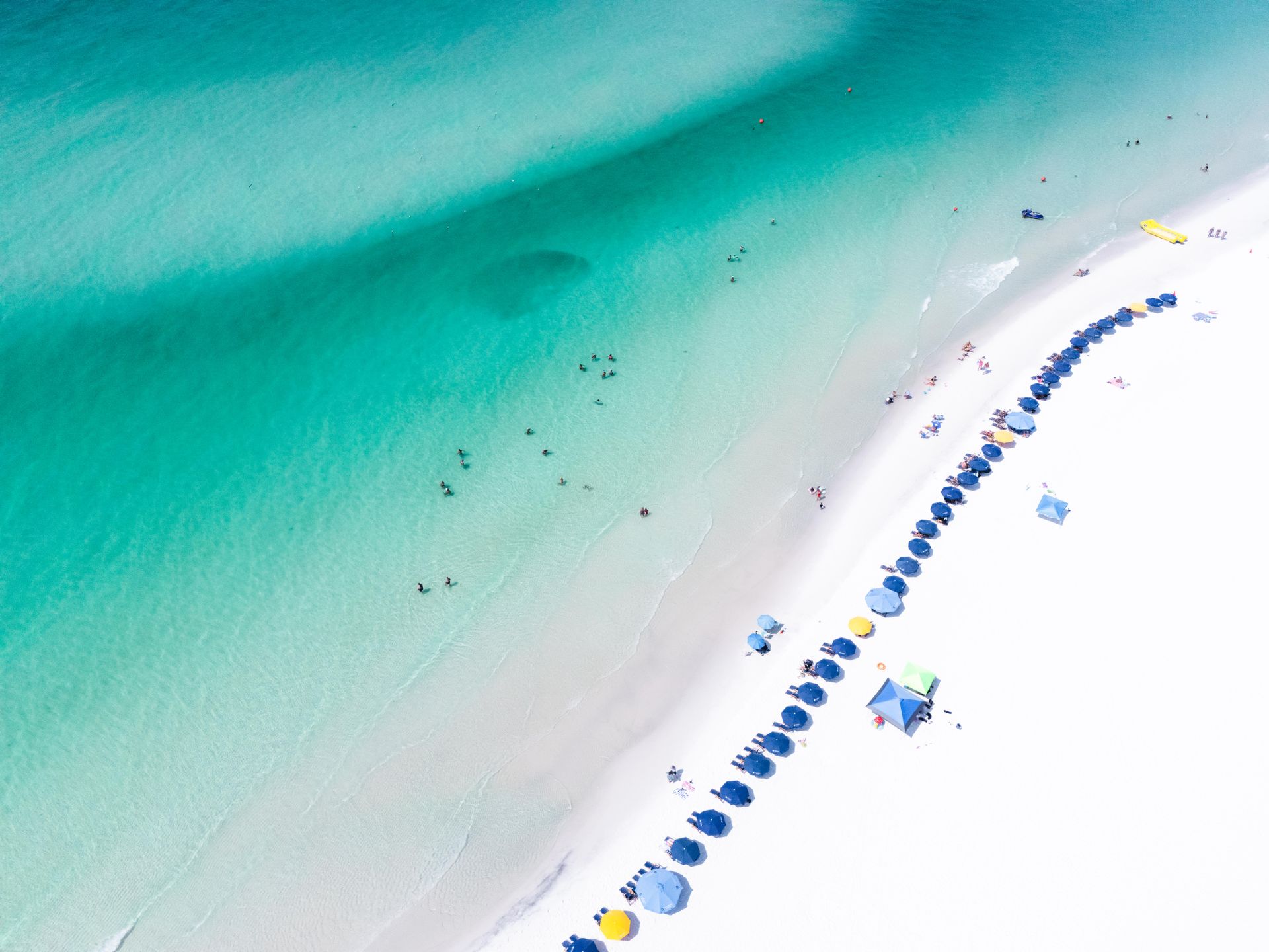 The gulf along South Walton